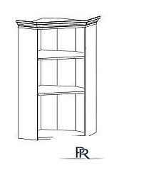 Шкаф распашной Black Red White Kentaki S320-NADN1W (белый/белый) - Изображение №2 — Интернет-магазин ПроЗаказ