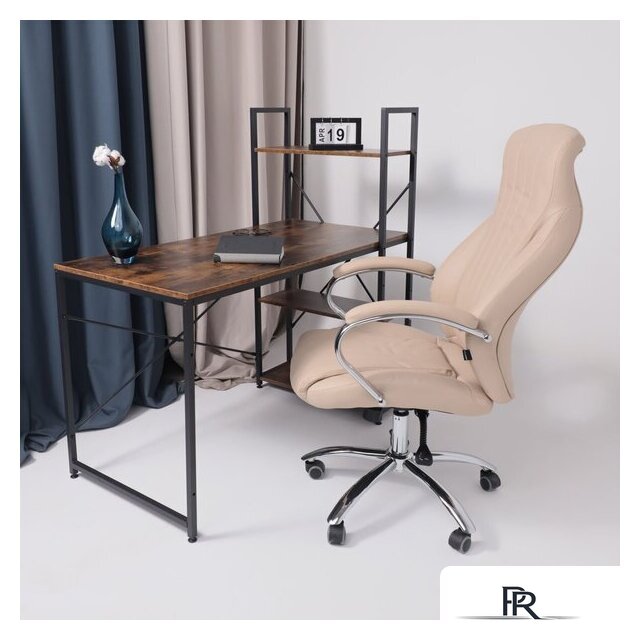 Офисное кресло AksHome Mastif Eco (экокожа, бежевый) - Изображение №3 — Интернет-магазин ПроЗаказ