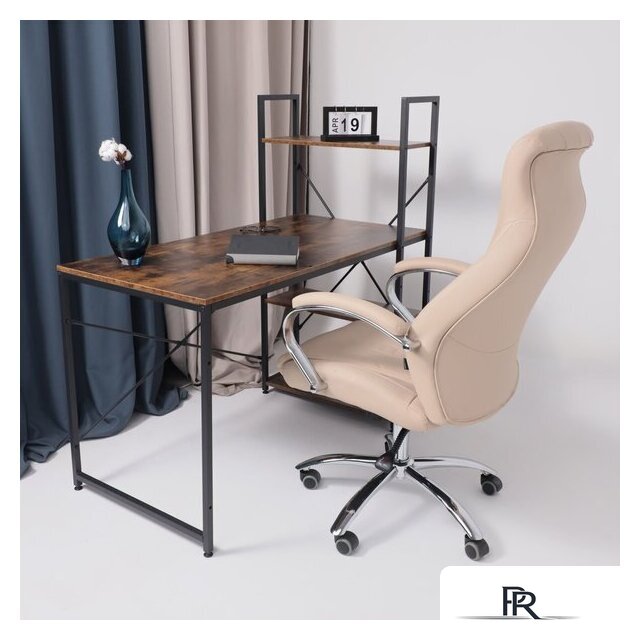 Офисное кресло AksHome Mastif Eco (экокожа, бежевый) - Изображение №2 — Интернет-магазин ПроЗаказ