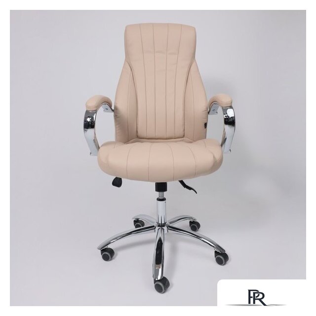 Офисное кресло AksHome Mastif Eco (экокожа, бежевый) - Изображение №5 — Интернет-магазин ПроЗаказ