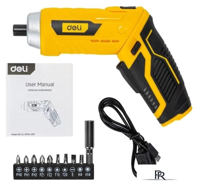 Электроотвертка Deli DL-DP04-E2B1 102990 - Изображение №1 — Интернет-магазин ПроЗаказ