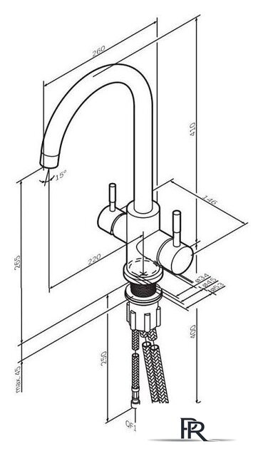 Смеситель AM.PM X-Joy S F85B07700 - Изображение №12 — Интернет-магазин ПроЗаказ