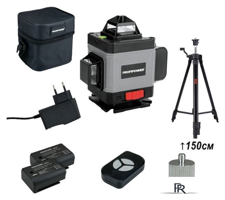 Лазерный нивелир Profipower NL-7016G + Штатив E0051 - Изображение №2 — Интернет-магазин ПроЗаказ