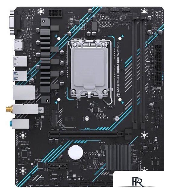 Материнская плата Maxsun H610M 666 WiFi6 D5 - Изображение №1 — Интернет-магазин ПроЗаказ