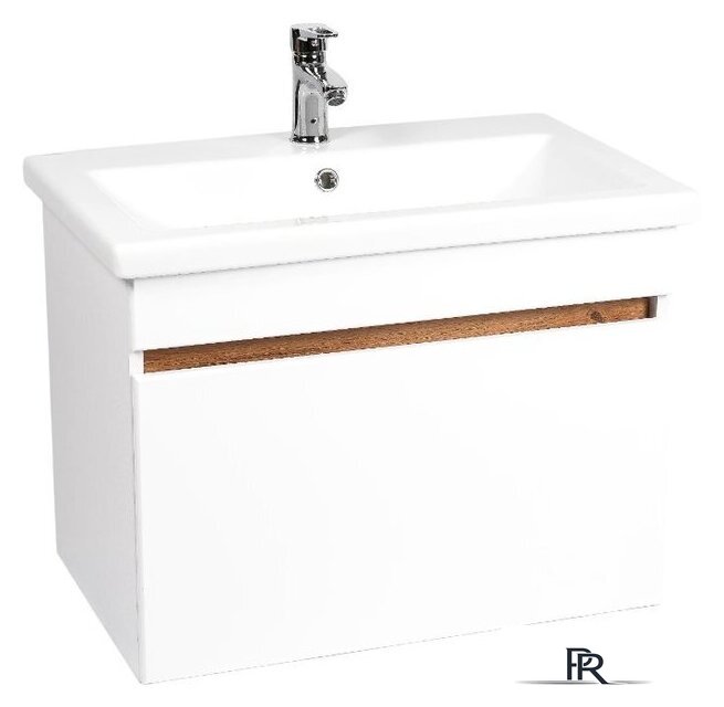  Viant Тумба с умывальником Мальта Como 60 VMAL60CO-T1YP+S-UM-COM60/1-w - Изображение №1 — Интернет-магазин ПроЗаказ