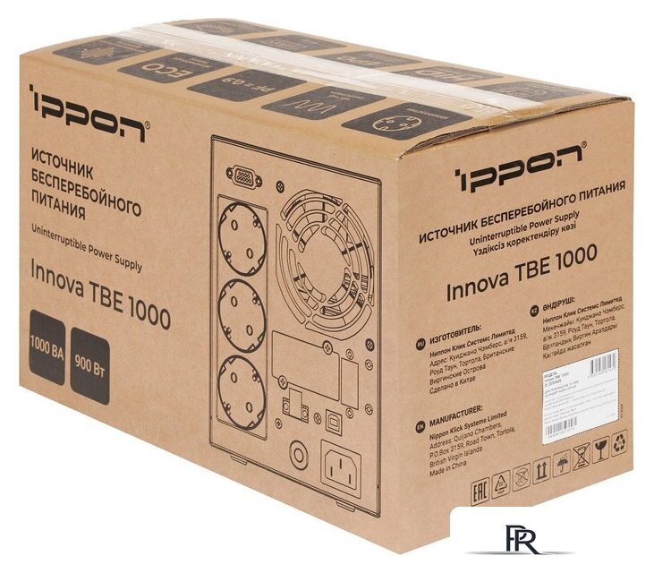 Источник бесперебойного питания IPPON Innova TBE 1000 2050426 - Изображение №14 — Интернет-магазин ПроЗаказ