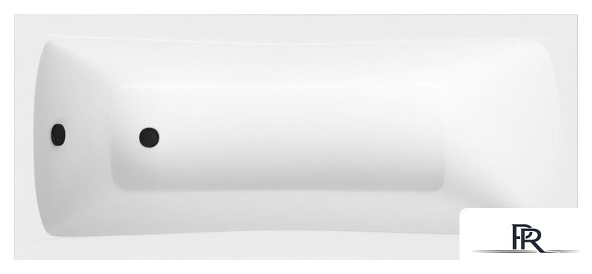 Ванна Lauter Bianca 140 21207140 (с ножками, черным подголов.,черным лиц. и торц.экраном) - Изображение №24 — Интернет-магазин ПроЗаказ