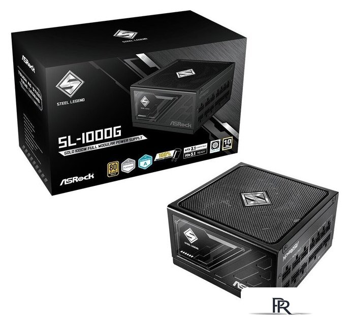 Блок питания ASRock Steel Legend 1000W SL-1000G - Изображение №2 — Интернет-магазин ПроЗаказ