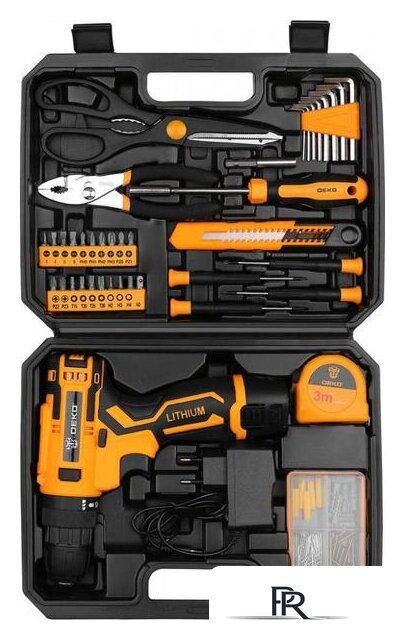 Дрель-шуруповерт Deko Banger SET 93 063-4168 (с 2-мя АКБ, кейс, набор оснастки) - Изображение №2 — Интернет-магазин ПроЗаказ
