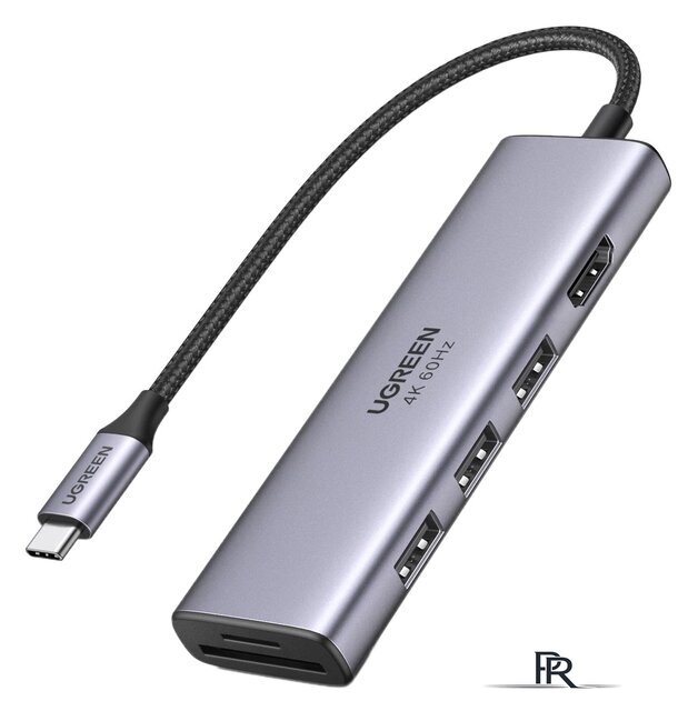 USB-хаб Ugreen CM511 60383 - Изображение №1 — Интернет-магазин ПроЗаказ