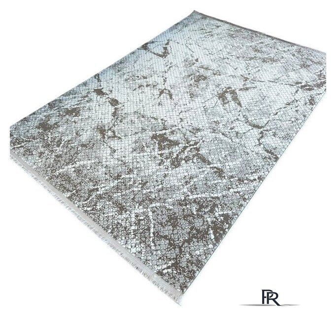 Ковер для жилой комнаты Radjab Carpet Бутик BT 328 Прямоугольник 11549RK (2x2.9, Cream/Brown) - Изображение №1 — Интернет-магазин ПроЗаказ