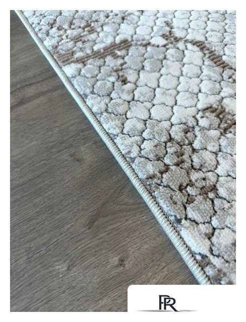 Ковер для жилой комнаты Radjab Carpet Бутик BT 328 Прямоугольник 11549RK (2x2.9, Cream/Brown) - Изображение №2 — Интернет-магазин ПроЗаказ