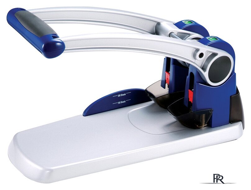 Дырокол KW-trio 9550 (синий/серебристый) - Изображение №1 — Интернет-магазин ПроЗаказ