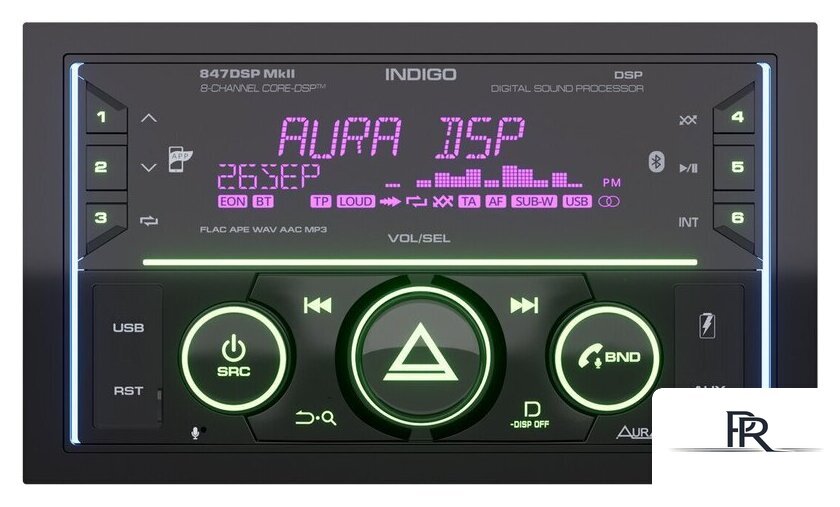 USB-магнитола Aura Indigo-847DSP MkII - Изображение №1 — Интернет-магазин ПроЗаказ