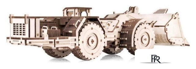 Сборная модель Eco-Wood-Art Погрузочно-доставочная машина МоАЗ-4075 - Изображение №4 — Интернет-магазин ПроЗаказ