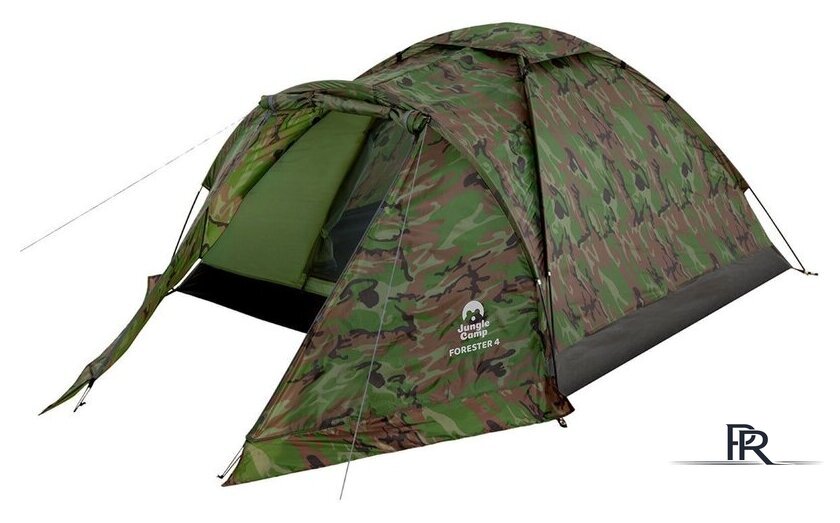 Треккинговая палатка Jungle Camp Forester 4 (камуфляж) - Изображение №1 — Интернет-магазин ПроЗаказ