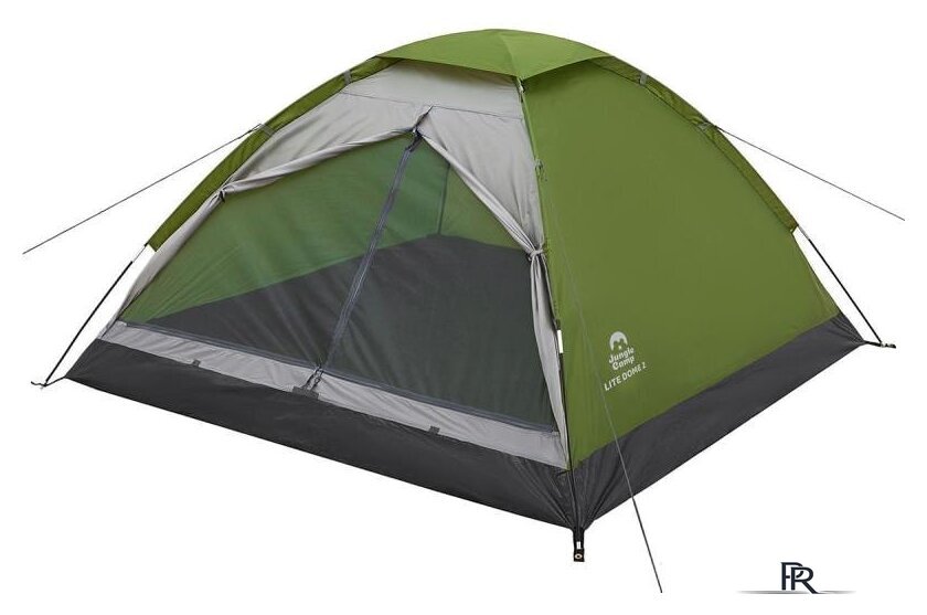 Треккинговая палатка Jungle Camp Lite Dome 4 (зеленый/серый) - Изображение №5 — Интернет-магазин ПроЗаказ