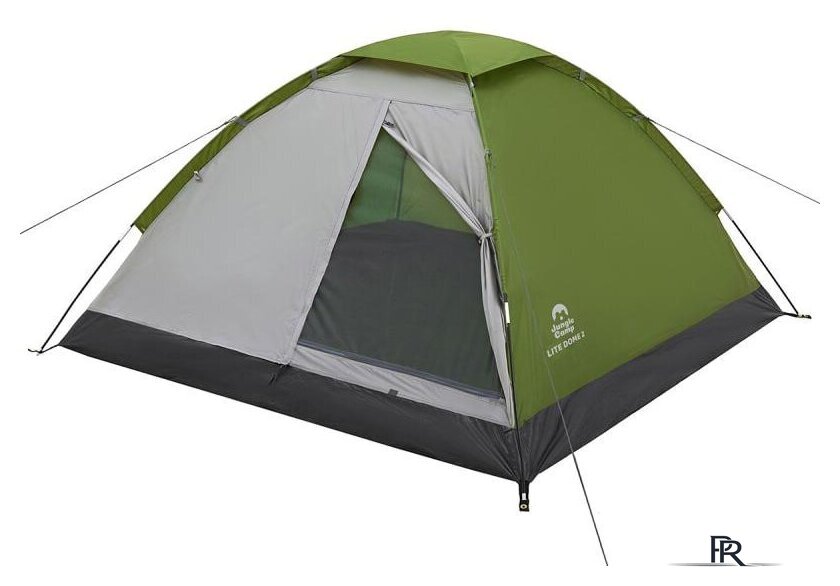 Треккинговая палатка Jungle Camp Lite Dome 4 (зеленый/серый) - Изображение №4 — Интернет-магазин ПроЗаказ
