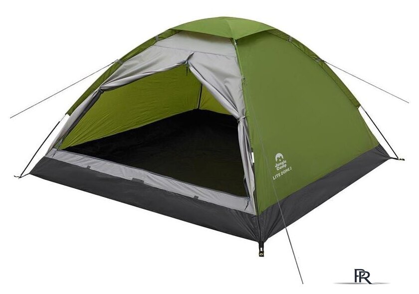 Треккинговая палатка Jungle Camp Lite Dome 4 (зеленый/серый) - Изображение №3 — Интернет-магазин ПроЗаказ