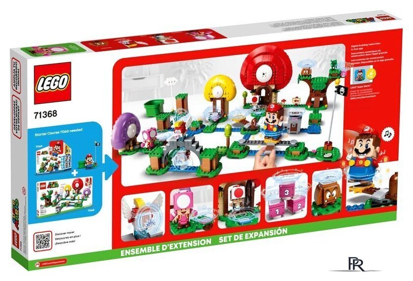 Конструктор LEGO Super Mario 71368 Погоня за сокровищами Тоада. Доп. набор - Изображение №2 — Интернет-магазин ПроЗаказ