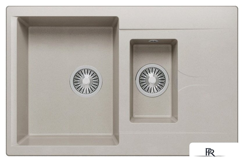 Кухонная мойка Polygran Brig-770 (серый 14) - Изображение №1 — Интернет-магазин ПроЗаказ