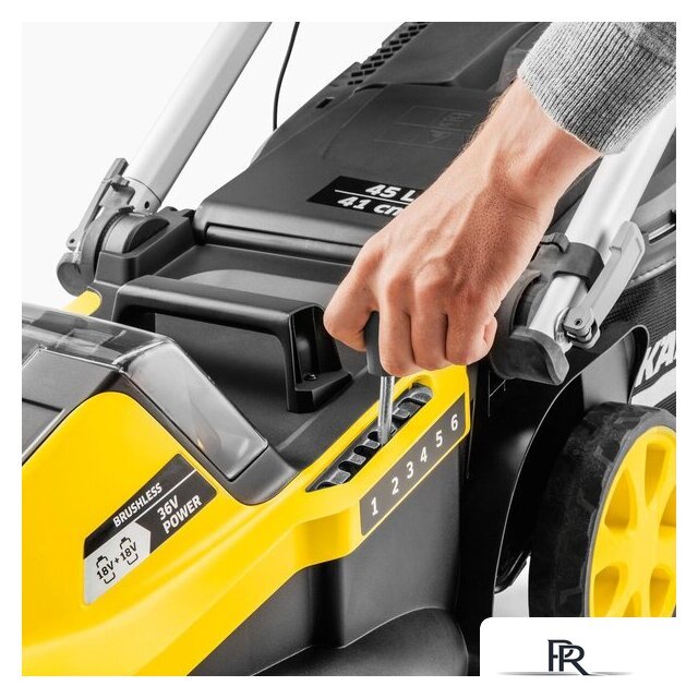 Газонокосилка Karcher LMO 5-18 Dual 1.445-430.0 (без АКБ) - Изображение №2 — Интернет-магазин ПроЗаказ