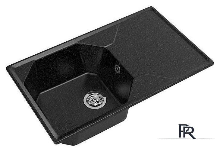 Кухонная мойка GranFest GF-U-840L (черный) - Изображение №1 — Интернет-магазин ПроЗаказ