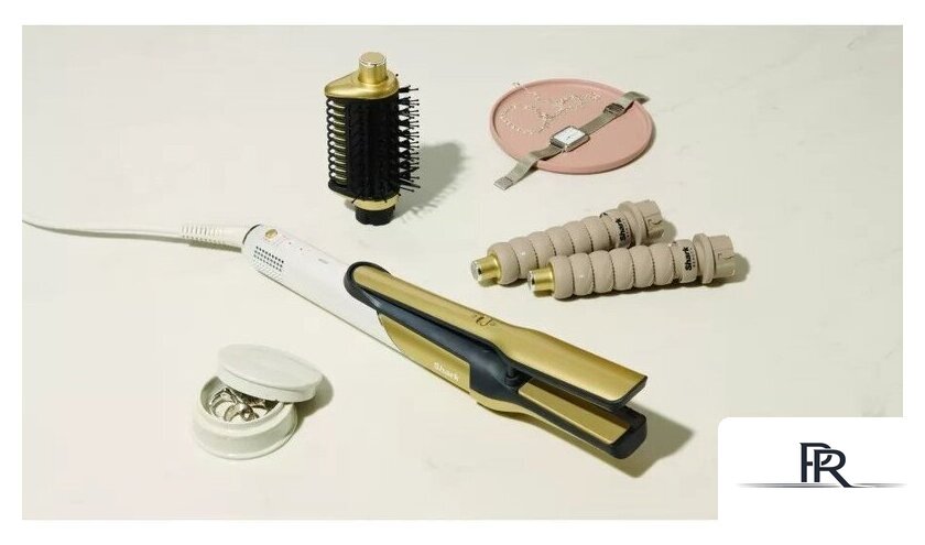Фен-стайлер Shark Glam Sleek Straight Waves & Curls Multi-styler HD6051SEU - Изображение №7 — Интернет-магазин ПроЗаказ