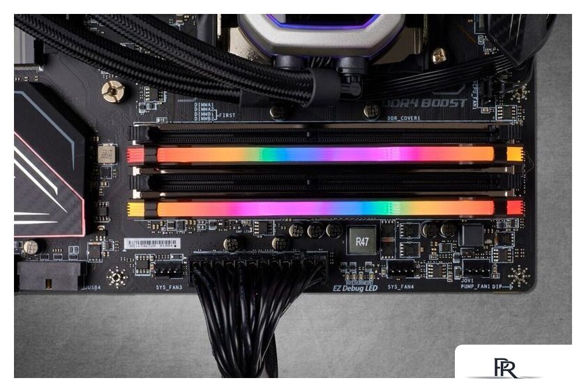 Оперативная память Corsair Vengeance RGB PRO 2x16GB DDR4 PC4-25600 CMW32GX4M2E3200C16 - Изображение №5 — Интернет-магазин ПроЗаказ
