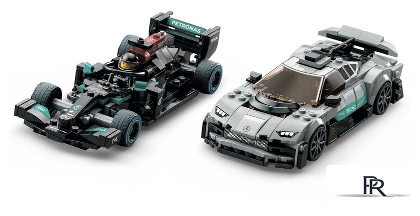 Конструктор LEGO Speed Champions 76909 Mercedes-AMG F1 W12 E Perf. и Project One - Изображение №2 — Интернет-магазин ПроЗаказ