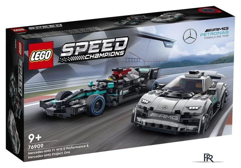 Конструктор LEGO Speed Champions 76909 Mercedes-AMG F1 W12 E Perf. и Project One - Изображение №1 — Интернет-магазин ПроЗаказ