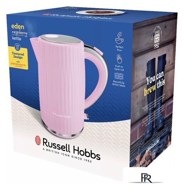 Электрический чайник Russell Hobbs Eden Kettle Pink 27362-70 - Изображение №6 — Интернет-магазин ПроЗаказ