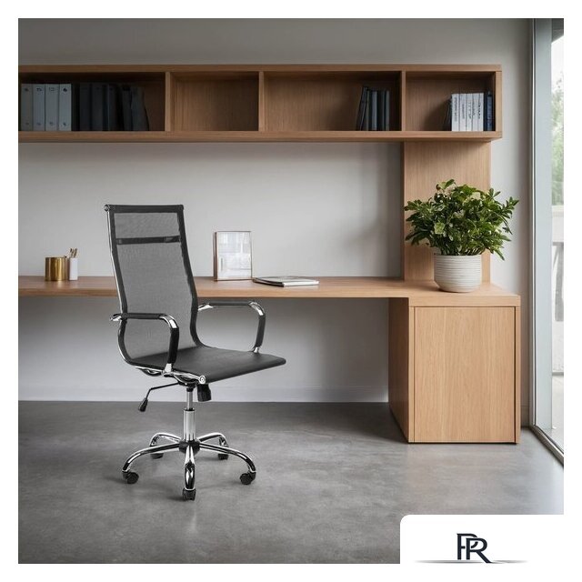 Офисное кресло Mio Tesoro Молли AF-C3006 (черный сетка) - Изображение №5 — Интернет-магазин ПроЗаказ