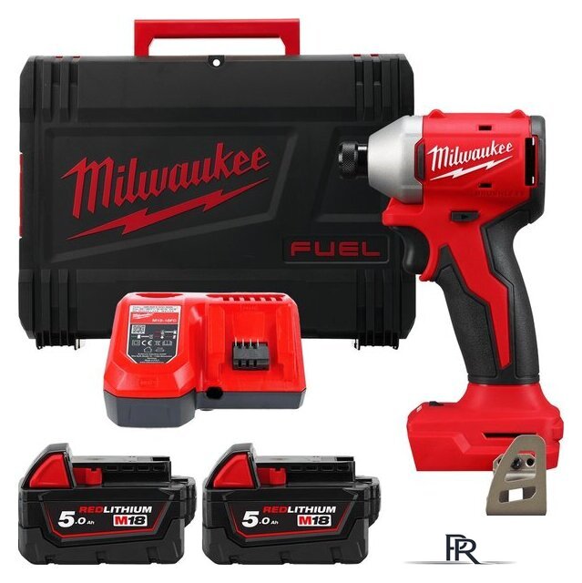 Винтоверт Milwaukee M18 M18BLIDR-502X 4933492843 (с 2-мя АКБ, кейс) - Изображение №1 — Интернет-магазин ПроЗаказ