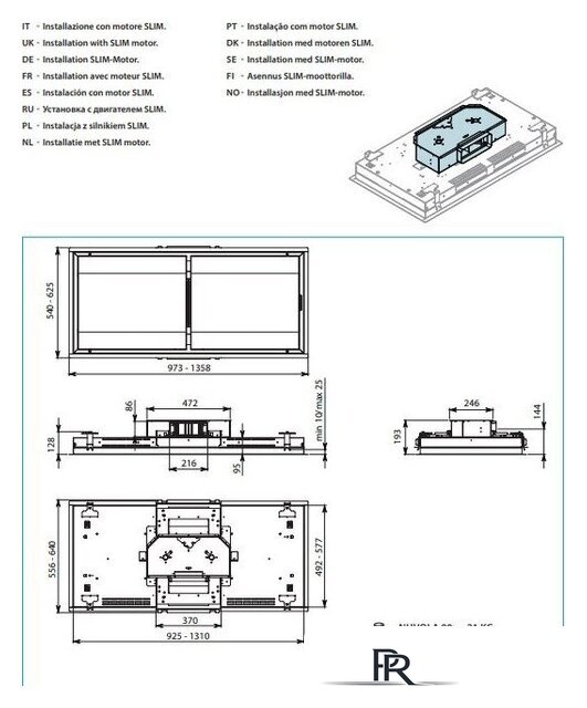 Кухонная вытяжка Falmec Nuvola Design+ Island 90 (нержавеющая сталь) - Изображение №5 — Интернет-магазин ПроЗаказ