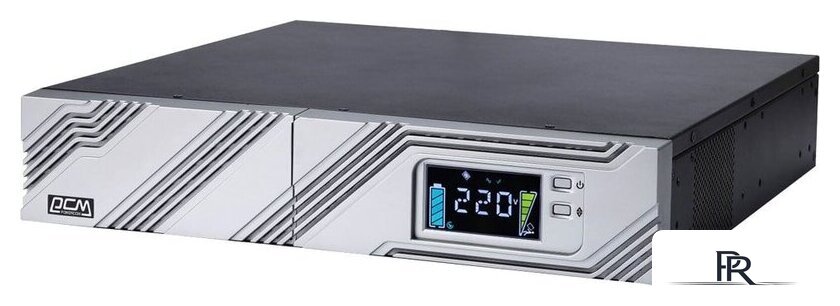 Источник бесперебойного питания Powercom Smart Rack&Tower SRT-2000A LCD - Изображение №1 — Интернет-магазин ПроЗаказ