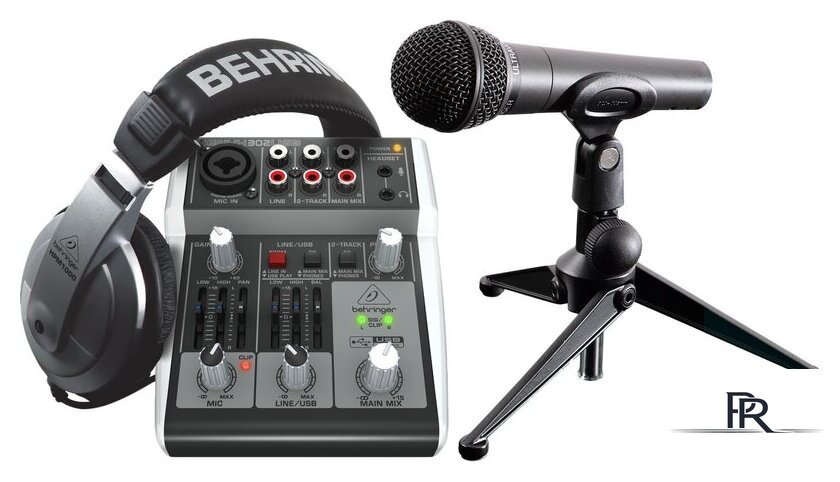 Комплект для звукозаписи Behringer Podcastudio 2 USB - Изображение №1 — Интернет-магазин ПроЗаказ