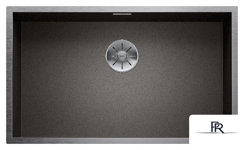 Кухонная мойка Blanco Zerox 700-U Dark Steel 526244 (без клапана-автомата) - Изображение №1 — Интернет-магазин ПроЗаказ