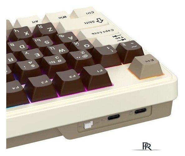 Клавиатура Royal Kludge N99 Mokko Grey (RK Violet) - Изображение №7 — Интернет-магазин ПроЗаказ