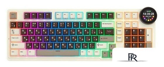 Клавиатура Royal Kludge N99 Mokko Grey (RK Violet) - Изображение №1 — Интернет-магазин ПроЗаказ