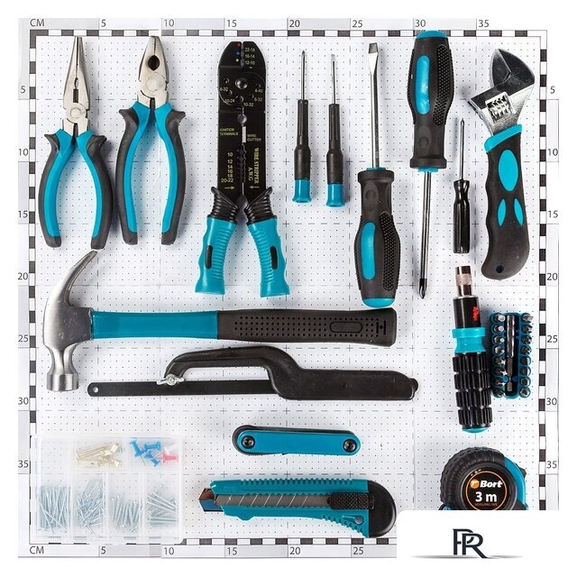 Набор домашнего мастера Bort BTK-160 (38 предметов) - Изображение №4 — Интернет-магазин ПроЗаказ