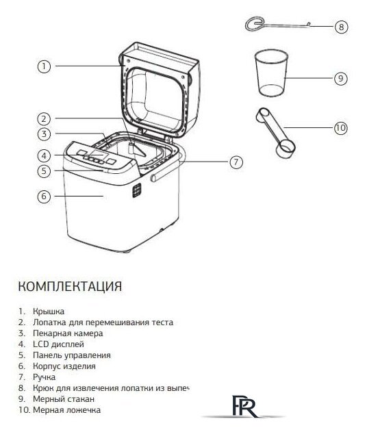 Хлебопечка StarWind SBM1083 - Изображение №3 — Интернет-магазин ПроЗаказ