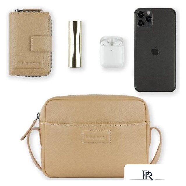 Женская сумка Bugatti Elsa 49460354 (песочный) - Изображение №11 — Интернет-магазин ПроЗаказ