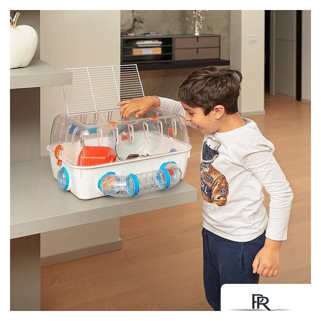 Клетка Ferplast Combi 1 (белый) 57923499 - Изображение №4 — Интернет-магазин ПроЗаказ