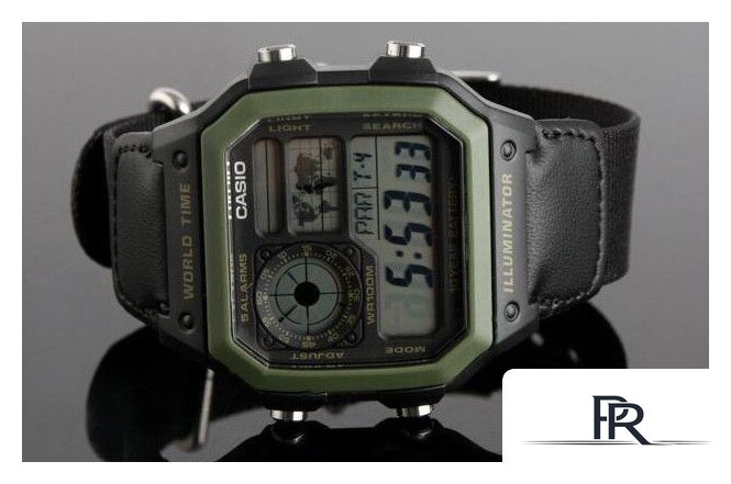 Наручные часы Casio AE-1200WHB-1B - Изображение №7 — Интернет-магазин ПроЗаказ