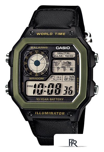 Наручные часы Casio AE-1200WHB-1B - Изображение №1 — Интернет-магазин ПроЗаказ