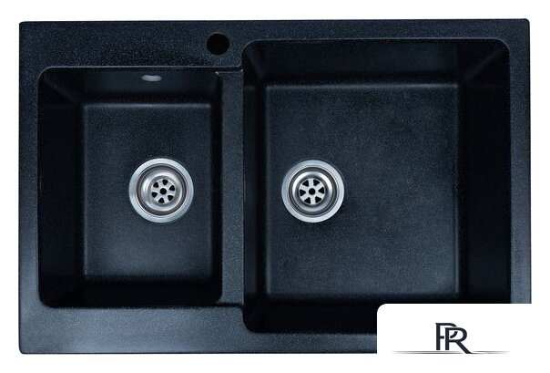 Кухонная мойка Granrus GR-770 K (черный) - Изображение №1 — Интернет-магазин ПроЗаказ