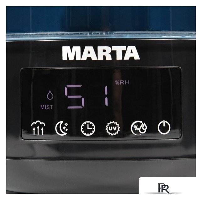 Увлажнитель воздуха Marta MT-2696 (черный жемчуг) - Изображение №5 — Интернет-магазин ПроЗаказ