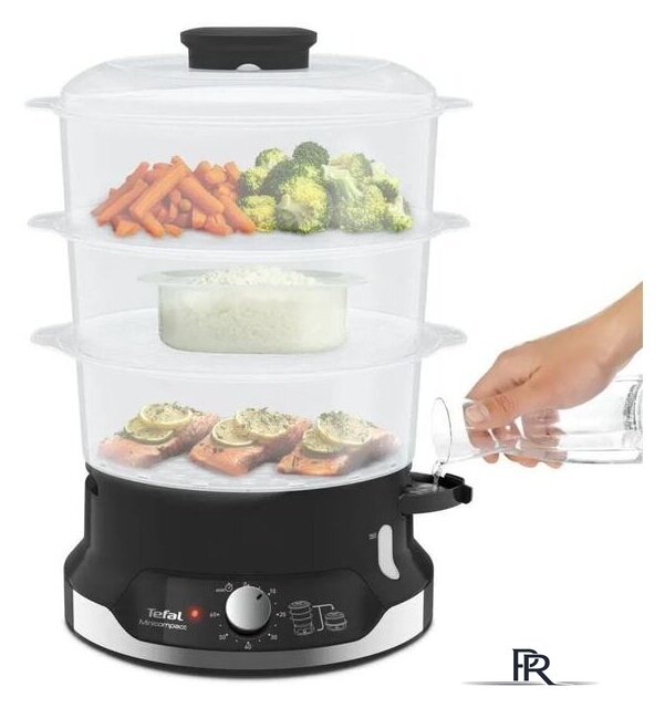 Пароварка Tefal Ultra Compact VC204810 - Изображение №4 — Интернет-магазин ПроЗаказ