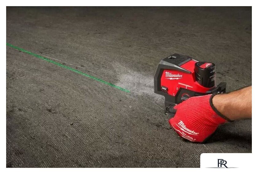 Лазерный нивелир Milwaukee M12 CLLP-301C 4933478100 (с 1-им АКБ) - Изображение №12 — Интернет-магазин ПроЗаказ
